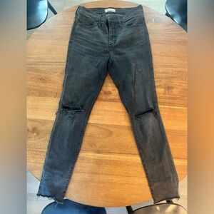 Madewell stretch skinny jeans